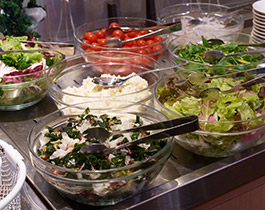 朝食ビュッフェ