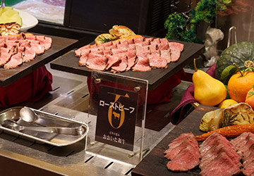 夕食ビュッフェ