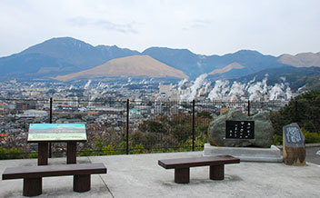 画像：湯けむり展望台